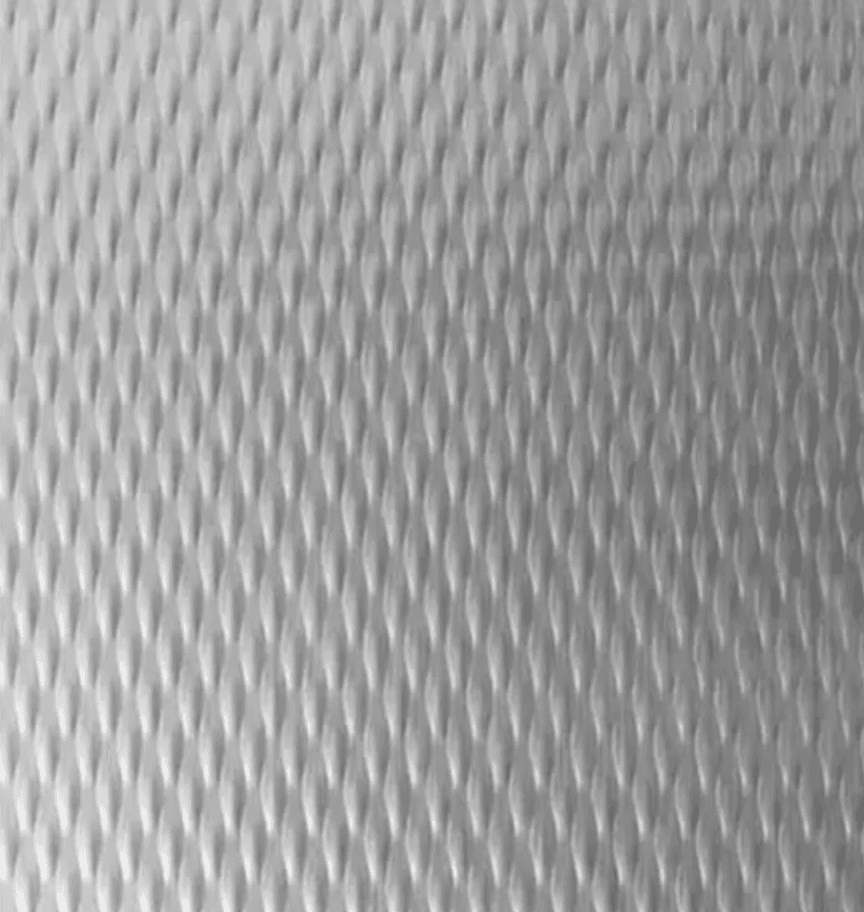 No.4 Finish Embossed Stainless Steel